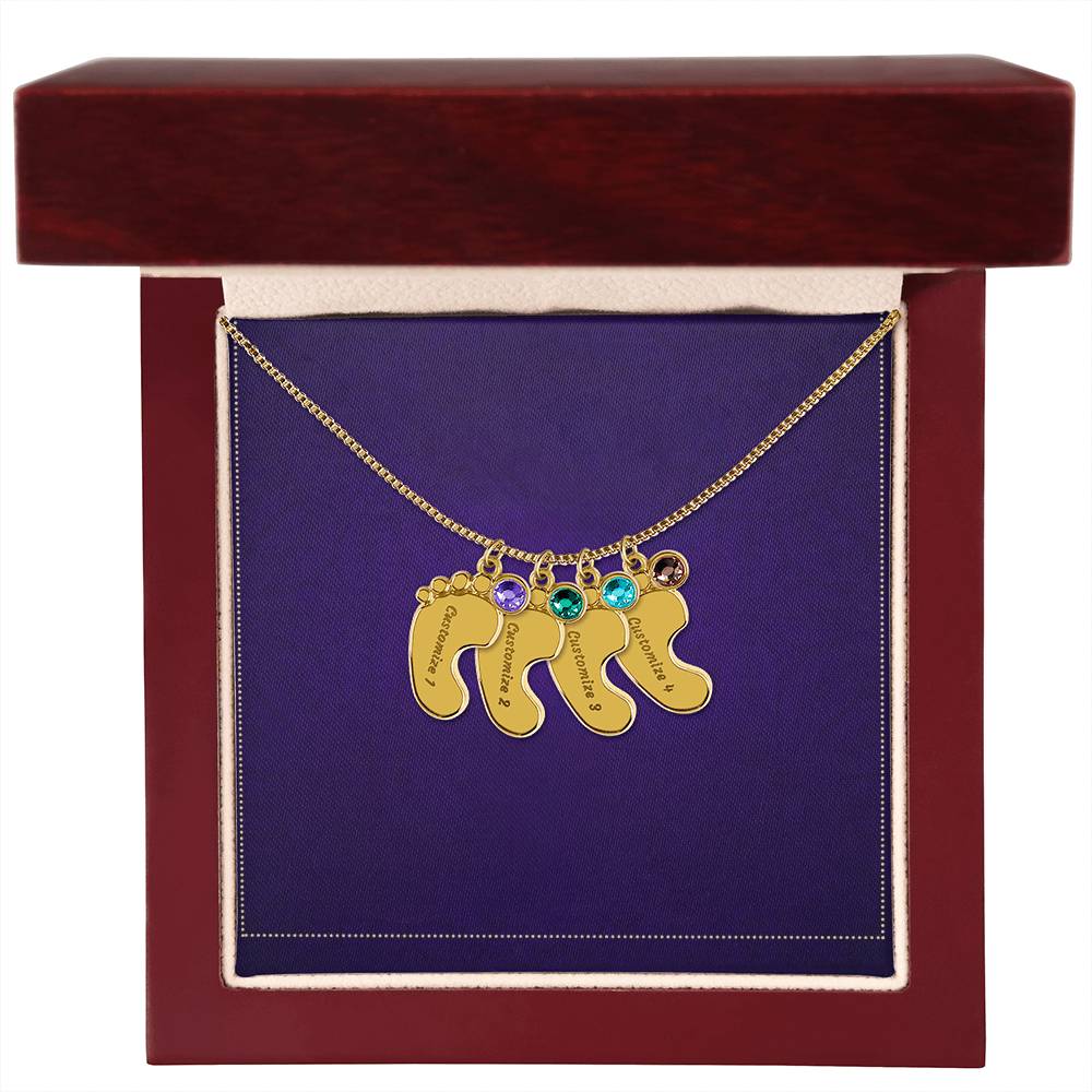 BABY FEET NECKLACE - ALL OCCASIONS