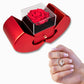 HEART NECKLACE WITH ROSE BOX