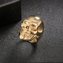 Men's Trendy Skull Ring with Punk Personality